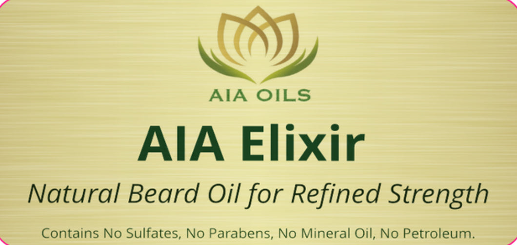 AIA Elixir – Beard Oil for Refined Strength